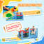 AIYAPLAY Bouncy Castle, with 550W Blower, Ages 3-8, 385 x 290 x 180 cm