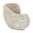 Sand and Cement Nautilus Shell Planter with Textured Beige Finish-168086136