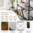 Industrial 5-Layer Bookshelf With Out-Stretched Legs