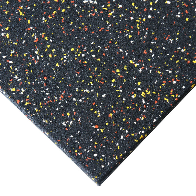 Carreaux de terrain de jeu en caoutchouc 3 po Eco-Safety