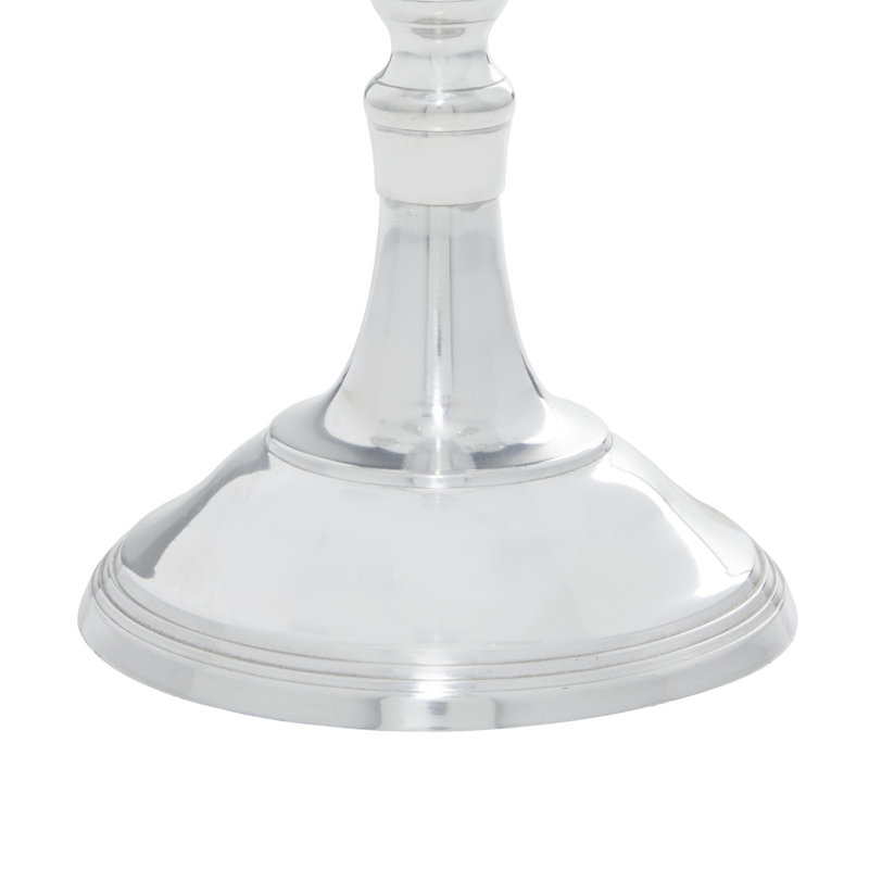 Bougeoir décoratif en aluminium et aluminium