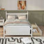 Lit plateforme avec rangement-95083224