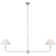 Thomas OBrien Piaf Large Two Light Linear Pendant