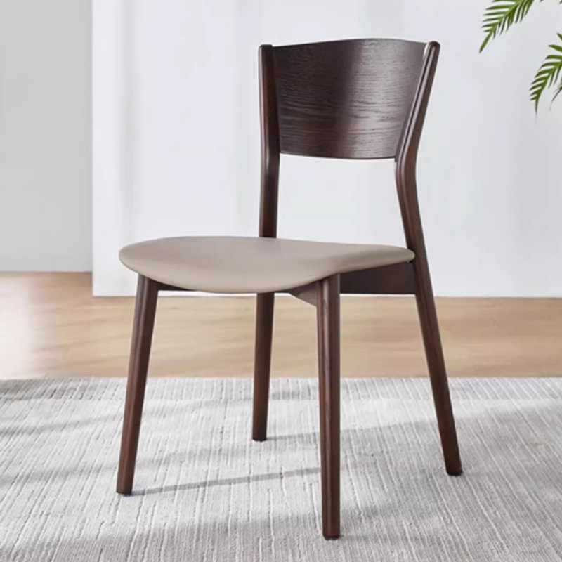 Stylish Minimalist Dining Table Four Leg Dining Set, 7
