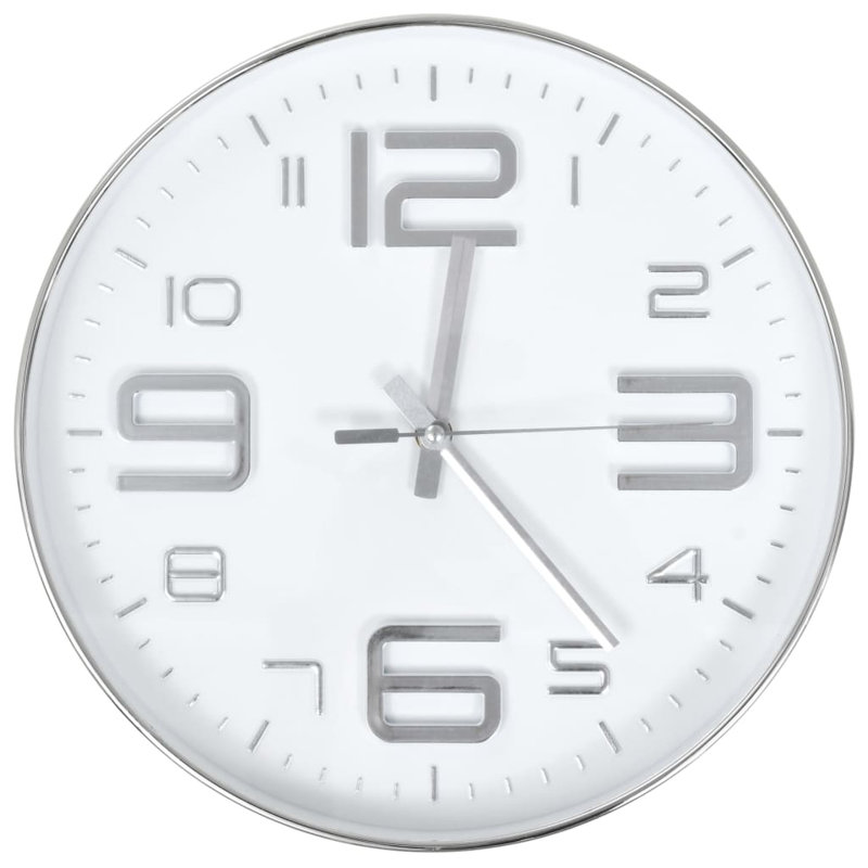 Grantham Wall Clock, Sliver