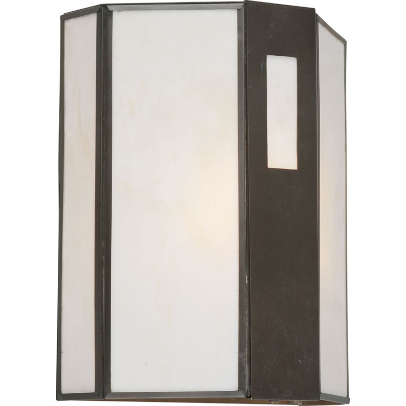 Mcquaid Solid Brass Wall Light, 10.25'' H x 8.5'' W x 5'' D