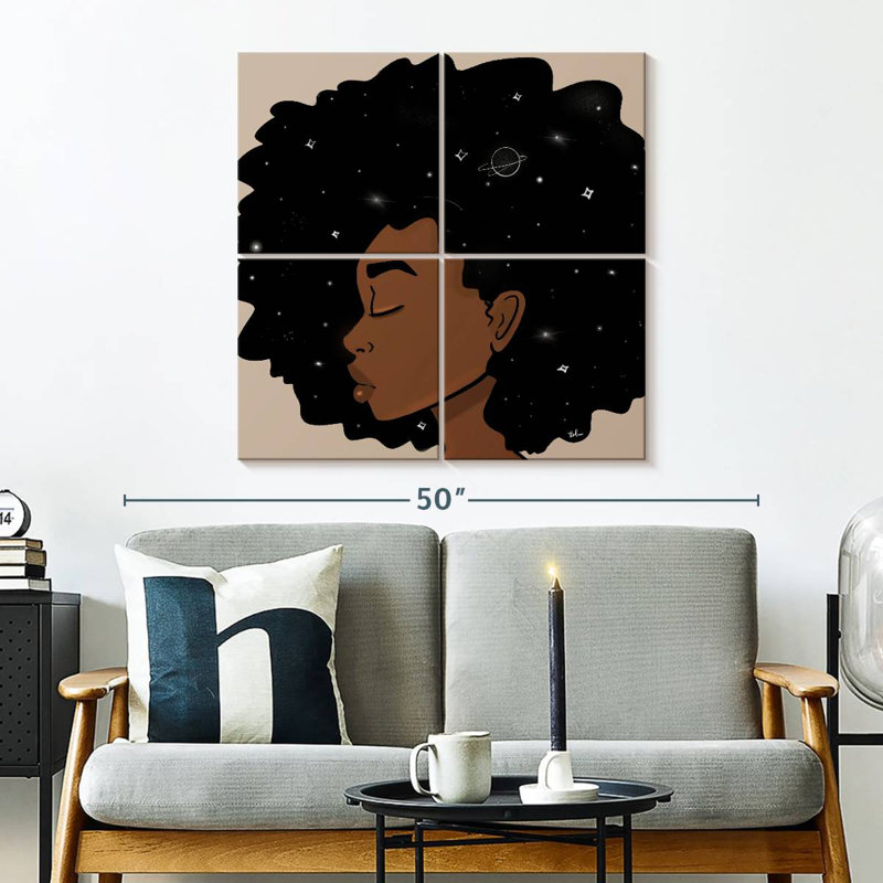 Leisha Cosmic Thoughts, 32" H x 32" W