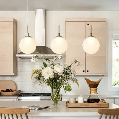 Christobel 3-Light Kitchen Island Linear LED Pendant