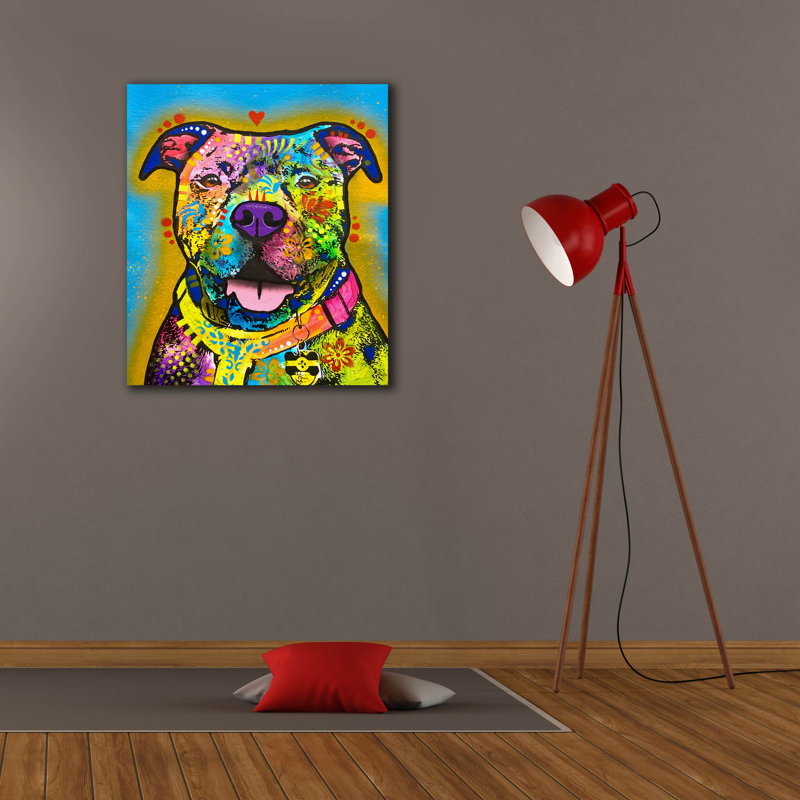 'Dialect' by Dean Russo Canvas Wall Art, 30" H x 26" W x 1.5" D