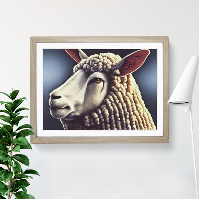 Sheep - Single Picture Frame Print