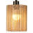Iberis 68'' Slim Dimmable Floor Lamp With Remote Control, Handwoven Rattan Shade, 10W LED Bulb Included