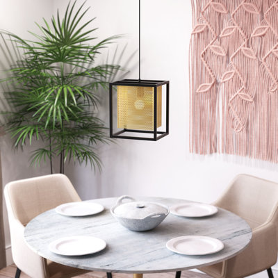 Oletha Ceiling Lamp Gold & Black