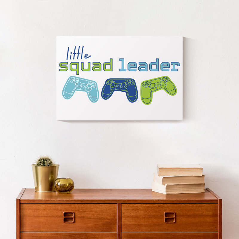 «Little Squad Chef», reproduction sur toile, H 12 po x l 18 po