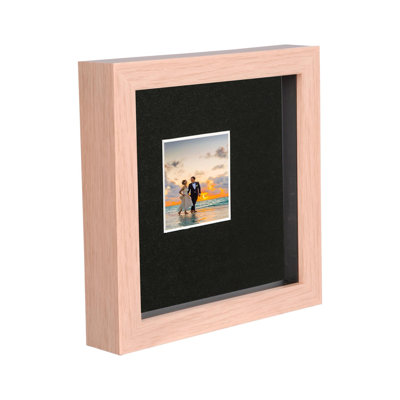 Shadow Box Picture Frame with Mat