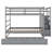 Ilicia Kids Full Over Full Bunk Bed with Trundle with Drawers-1999635933