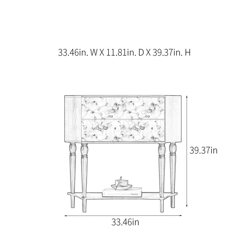 Modern Minimalist Console Table