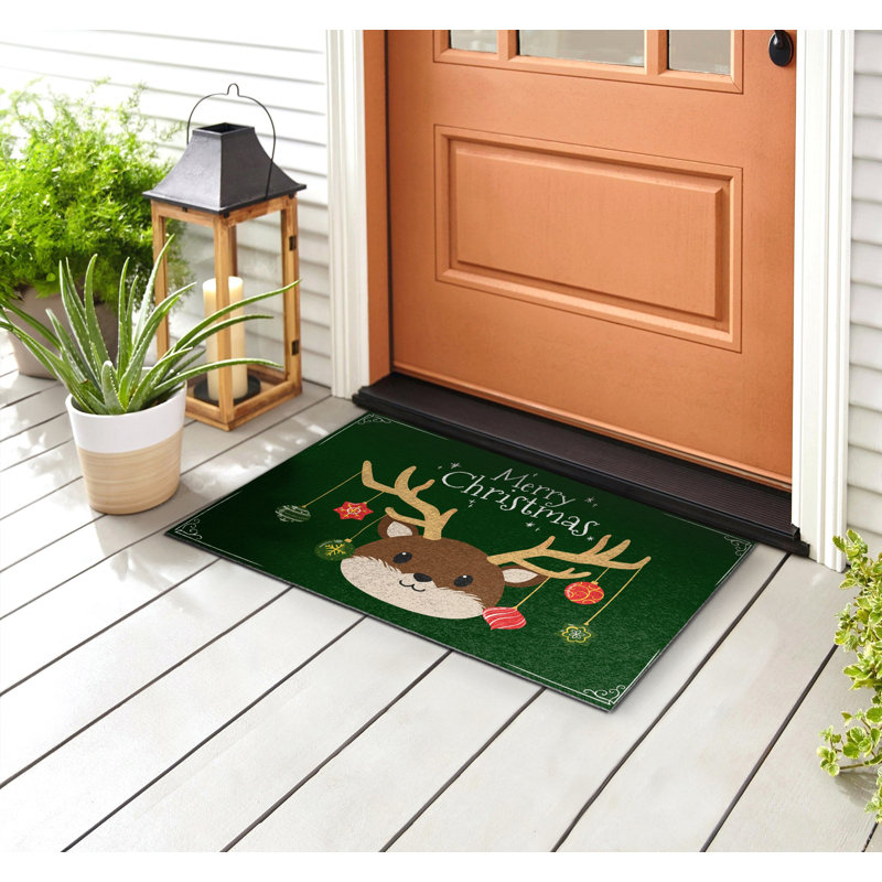 Non-Slip Christmas Outdoor Doormat