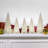 Battery Operated Crystal Trees - 5 Count