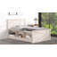 Lit plateforme en bois avec lit gigogne escamotable et armoire de rangement-2041578918-2041578917