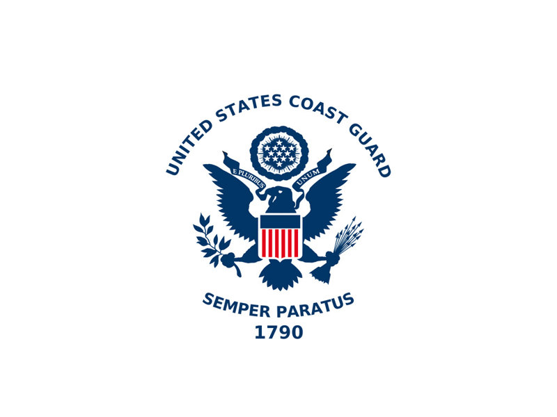 Garde côtière des États-Unis, H 14 po x l 24 po