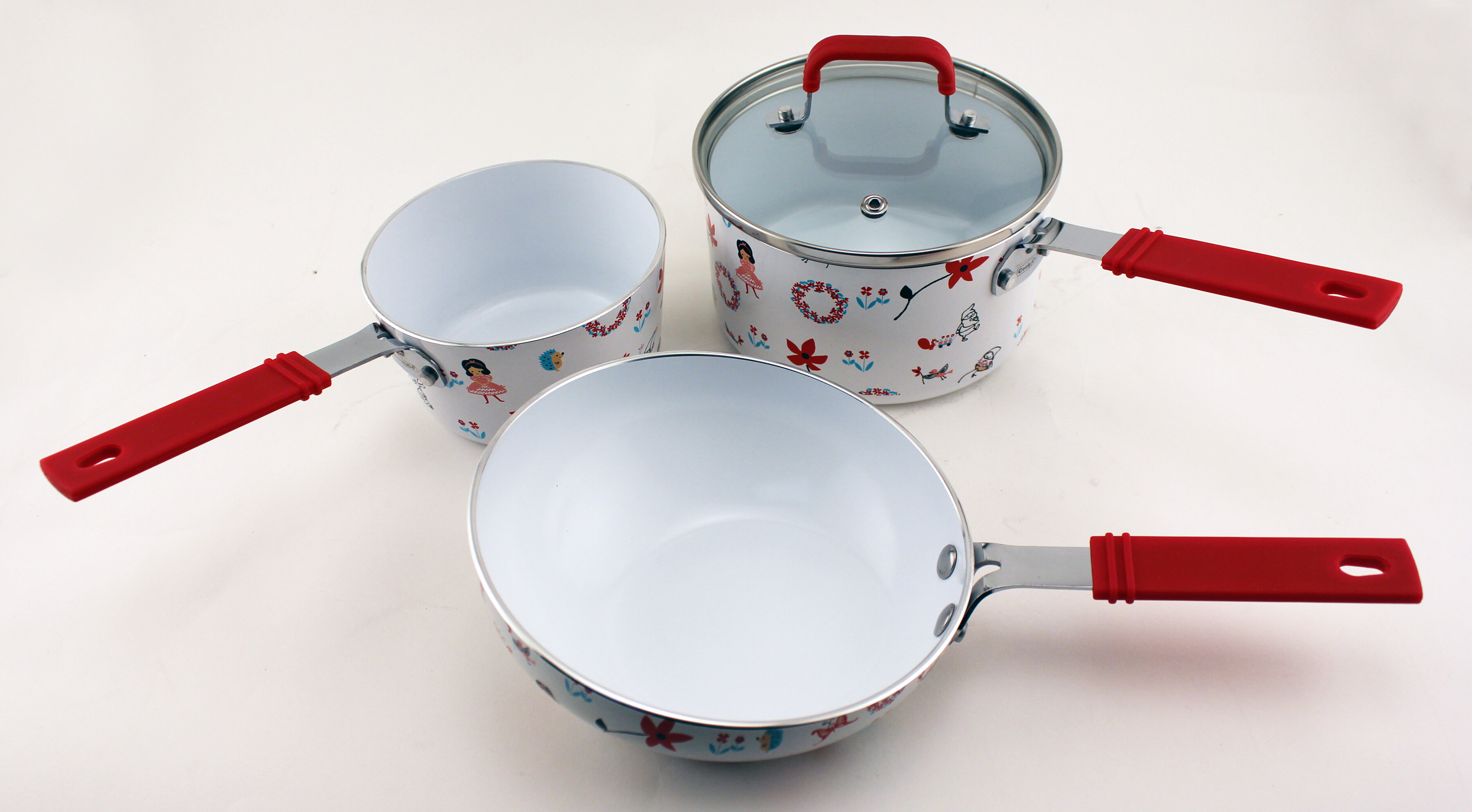 BergHOFF International Children's 4 pc Aluminum Cookware Set