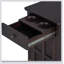 Table de bout de salon Classic Classic avec ports USB et un tiroir multifonctionnel, avec porte-gobelets et rangement