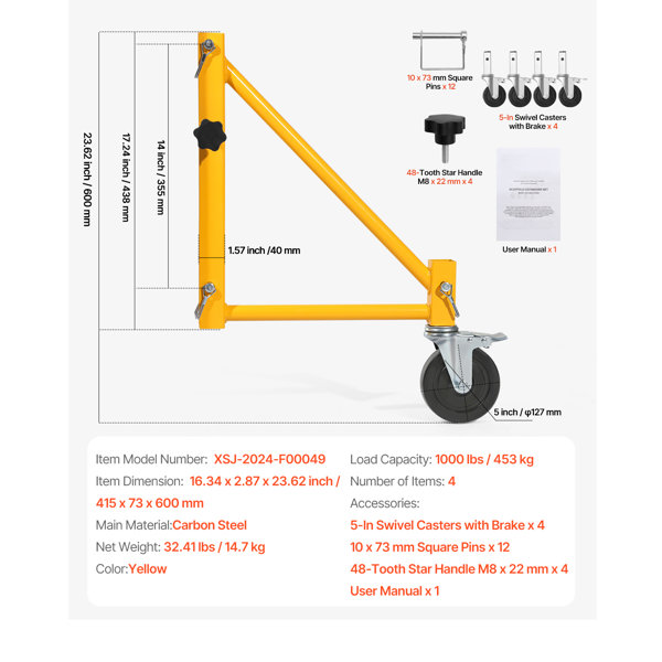 Dimensions du produit