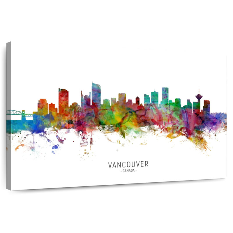 Nicci Vancouver Canada Skyline I, H 8 po x l 12 po