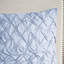 Édredon bleu très grand - 8 pièces en coton imprimé, look chic décontracté, rembourrage, coussins brodés très grand, style Shabby et literie décorative-125963210-125963207