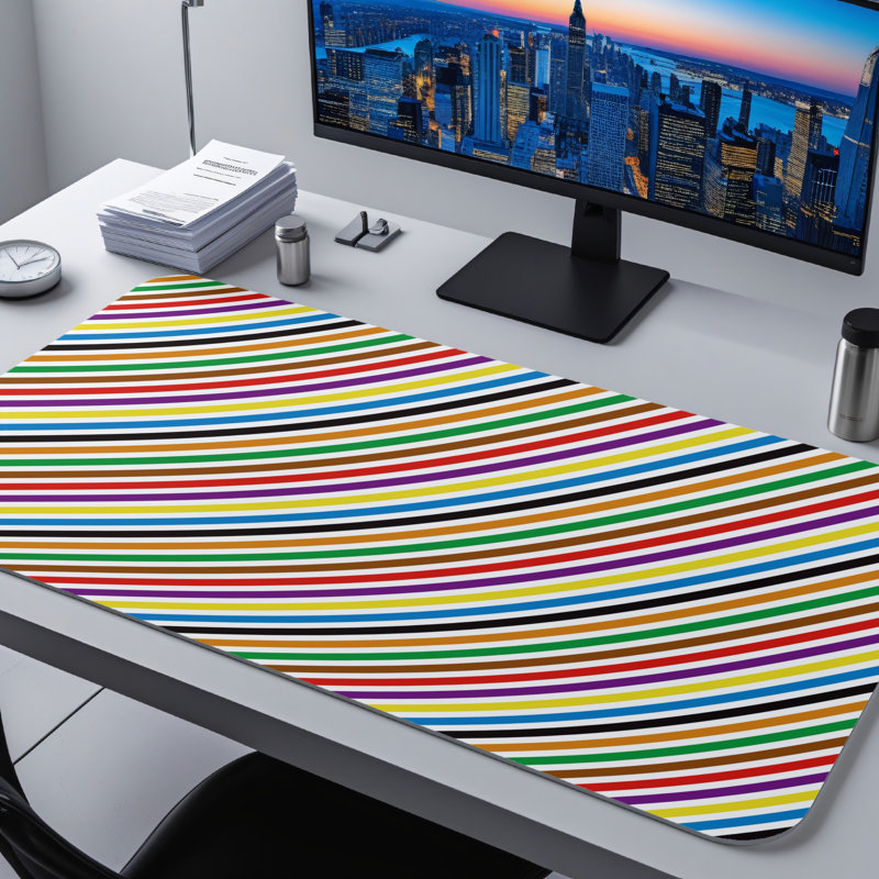 Polyester Desk Pad, 23.6x13.8
