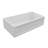 Whitehaus Collection 33” Reversible Single Bowl Fireclay Kitchen Sink: Plain, Concave Front Apron-31256917