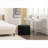 Ottoman with Storage & Reversible Cover – No Assembly, Bedroom Bench | Black Boucle-558946214