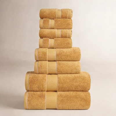 Niles 8-Piece Giza Cotton Towel Set