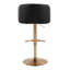 Tabourets de bar réglables Terrance avec repose-pieds arrondi en T-109972589-109972591