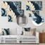 Coastal Seashell Spiral Of The Ocean I - Vagues, décoration murale en métal, impression moderne sur métal-256712915