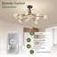 Ventilateur de plafond 39 po avec 10 lumières DEL Neissl
