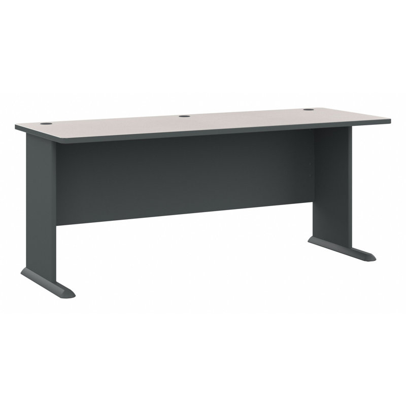 Structure de bureau Series A, Ardoise, H 29,66 po x l 71,54 po x P 26,81 po
