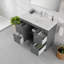 Ensemble de meuble-lavabo simple 42 po Wauconda-943038253