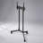 Adjustable Height Mobile TV Cart With Locking Wheels For Versatile Screen Display And Easy Movement