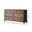 Commode 7 tiroirs Floria