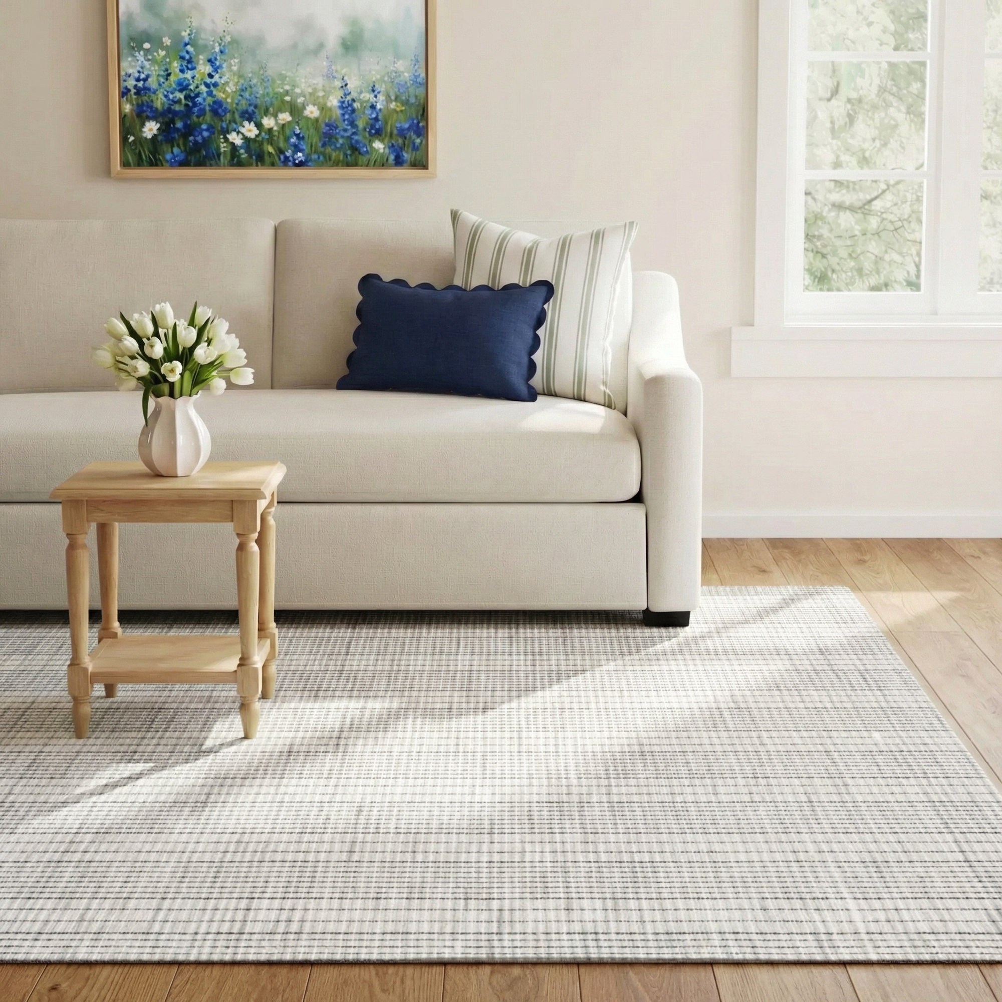 Hoxton Handmade Rug, Rectangle 8' x 10'