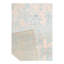 Tapis rouille / bleu marine en laine / coton sans motif à la main 8 pi 11 po x 6 pi No Motif