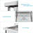 Stainless Steel Utility Sink With Drainboard, [Wide Compartment] Commercial Kitchen Sink