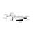Simple square rock panel coffee table combination-107199071-107199075
