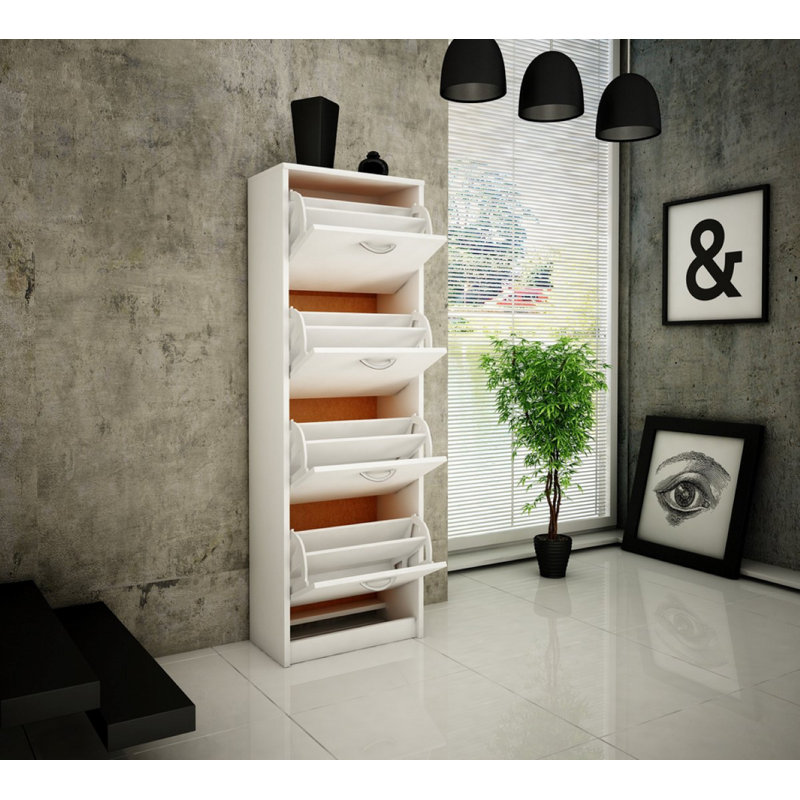 12 Pair Shoe Storage Cabinet