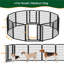 Pet Pen with 2 Doors & Automatic Locks-66582615