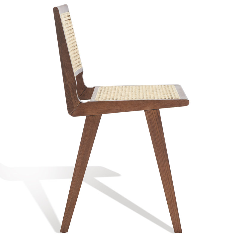 Atticus Cane Bar & Counter Stool, Walnut, Counter Stool (23.2" Seat Height)