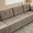 Chenille Upholstered Sectional Sofa Couch With Ottoman-120142524
