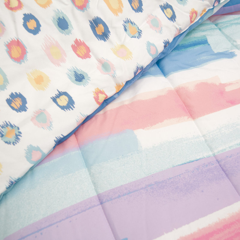 Your Lifestyle by Donna Sharp Smoothie 3PC Queen Abstract Comforter Set, Queen Comforter + 2 Standard Pillowcaes