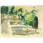 Garden Terrace 5 Print by PC Ngo